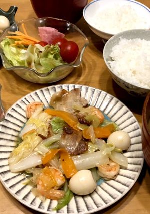 今日の夕飯18-レシピのメイン写真
