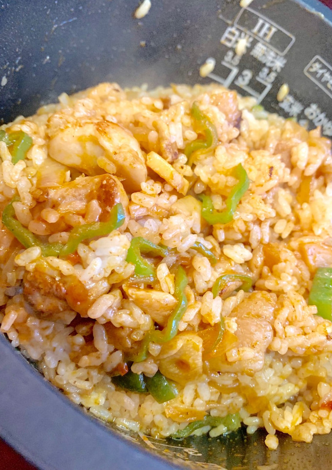 ケチャップの旨旨チキンライス 炊飯器編-レシピのメイン写真