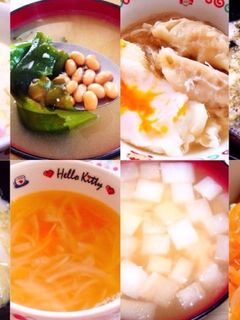 ♡みそ汁・スープ一覧♡-レシピのメイン写真