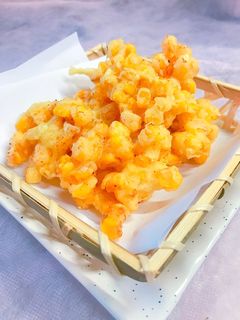 缶詰のコーンだけのサクサク✨かき揚げ-レシピのメイン写真