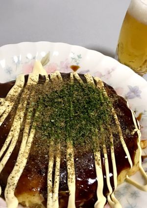 手軽で美味しく！10分で作るお好み焼！！-レシピのメイン写真