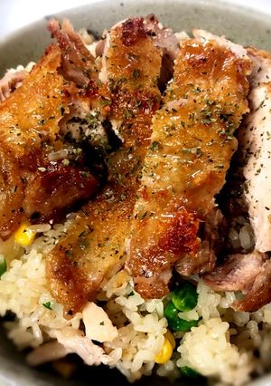 パリパリ鶏チャーハン-レシピのメイン写真