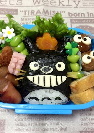 みんな大好きトトロキャラ弁☆-レシピのメイン写真