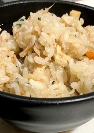 釜揚げ桜えび＆しらすの炊込ご飯-レシピのメイン写真
