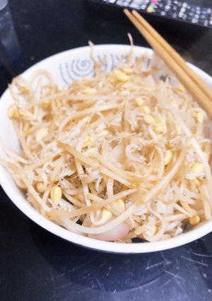 【超簡単!】豆もやしの和風炒め-レシピのメイン写真