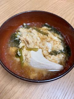 豆腐とほうれん草の味噌汁-レシピのメイン写真