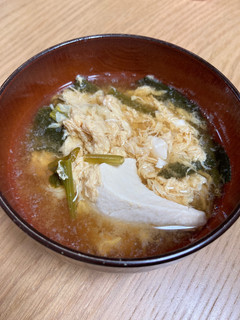 豆腐とほうれん草の味噌汁-レシピのメイン写真