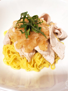 さっぱり豚しゃぶ梅おろし麺-レシピのメイン写真