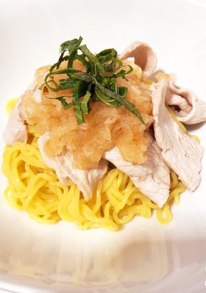 さっぱり豚しゃぶ梅おろし麺-レシピのメイン写真