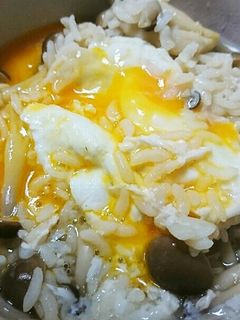 しめじと卵のおじや☆-レシピのメイン写真