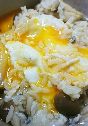 しめじと卵のおじや☆-レシピのメイン写真