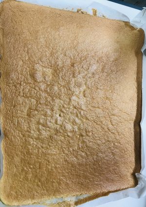 ロールケーキのスポンジ-レシピのメイン写真