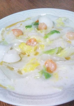 【お家で中華㉚】白菜と大根のクリーム煮-レシピのメイン写真