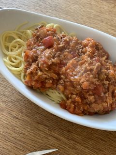 絶品!簡単ミートソーススパゲティ-レシピのメイン写真