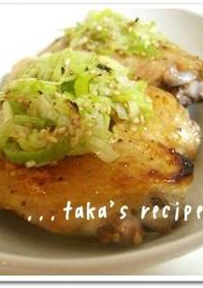 手羽先のネギゴマ焼き-レシピのメイン写真