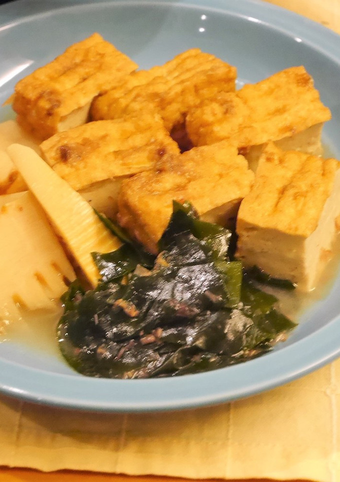 春の味覚★タケノコと厚揚げのさっと煮-レシピのメイン写真