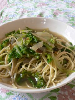 絶品!手抜き和風スープパスタ-レシピのメイン写真