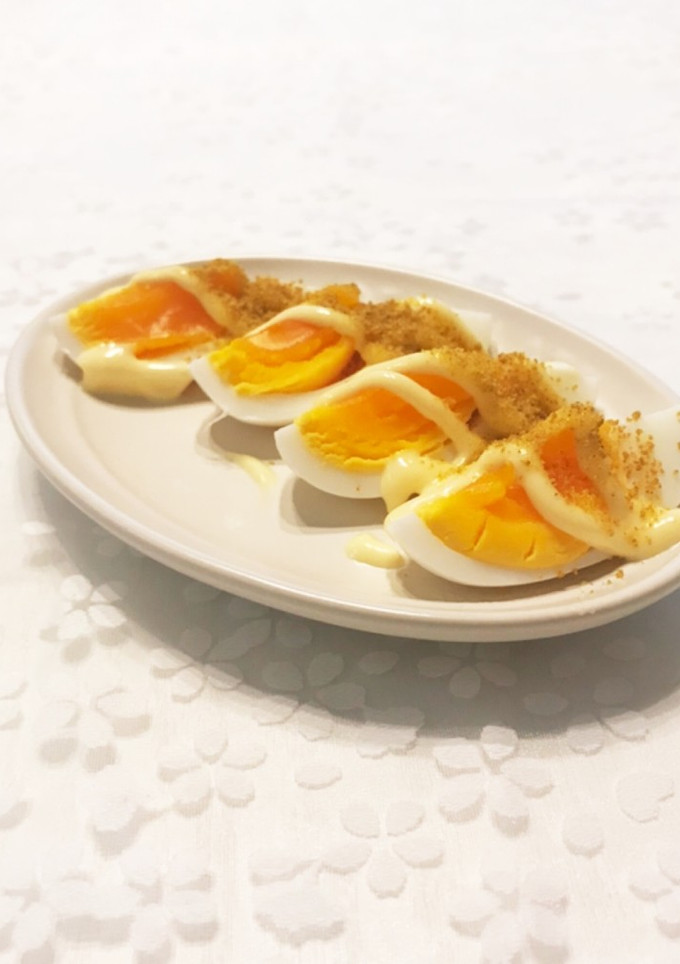 カレーマヨ de ゆで卵-レシピのメイン写真