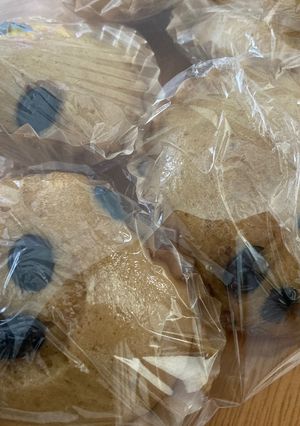 黒豆入り黒糖蒸しパン-レシピのメイン写真