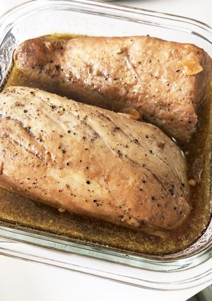 コストコ 三元豚 ヒレ肉 余熱で低温調理-レシピのメイン写真