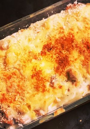 簡単シチュールウでチキンマカロニグラタン-レシピのメイン写真