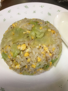 レタスたっぷりチャーハン-レシピのメイン写真