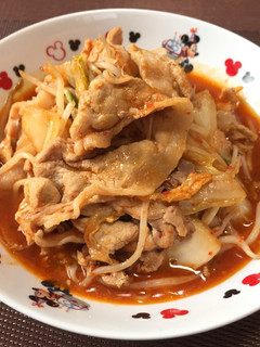豚キムチの甘辛煮!(^^)!-レシピのメイン写真