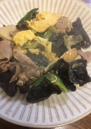 キクラゲの中華炒め-レシピのメイン写真
