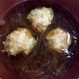 春雨と肉団子の和風スープ