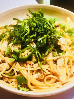 鶏モモ エリンギ の和風パスタ-レシピのメイン写真