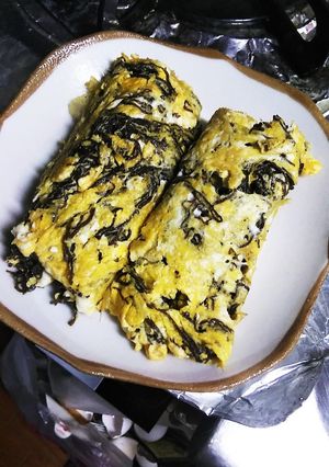 もずくの卵焼き-レシピのメイン写真