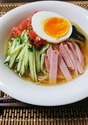そうめんで簡単 韓国風冷麺-レシピのメイン写真