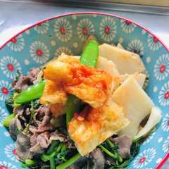 たけのこ&牛肉☆塩漬けレモンエスニック煮-レシピのメイン写真
