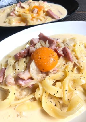 生クリーム不要！ 超濃厚 カルボナーラ-レシピのメイン写真