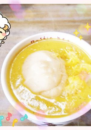マクロビ☆オレンジとかぼちゃのスープ-レシピのメイン写真
