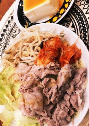 ダイエット！ 豚しゃぶサラダ麺-レシピのメイン写真