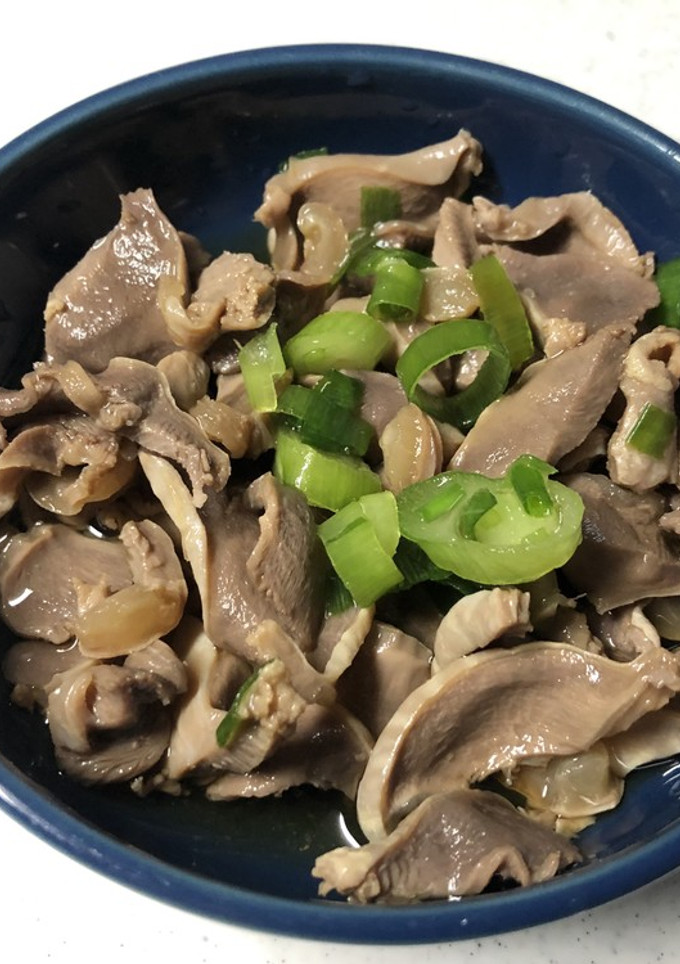 簡単親父料理！酢モツ風砂肝-レシピのメイン写真