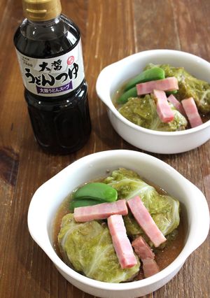 春キャベツのロールキャベツ-レシピのメイン写真