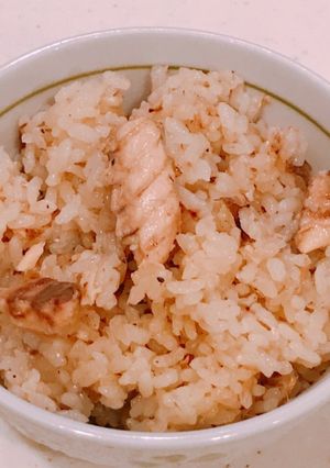 圧力鍋で、鯖の水煮缶の炊き込みご飯-レシピのメイン写真