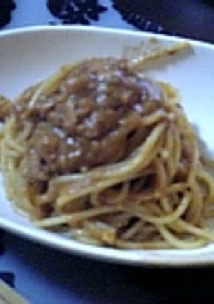 かにみそトマトソースパスタ-レシピのメイン写真