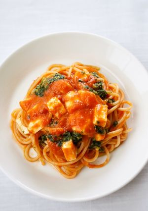 簡単手軽に【モッツアレラトマトパスタ】-レシピのメイン写真