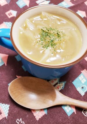 新玉ねぎのコンソメスープ-レシピのメイン写真