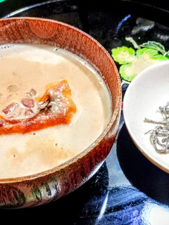 「ミルクきな粉金時ぜんざい」-レシピのメイン写真