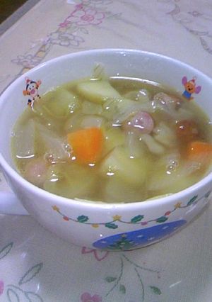 野菜たっぷりコンソメスープ-レシピのメイン写真
