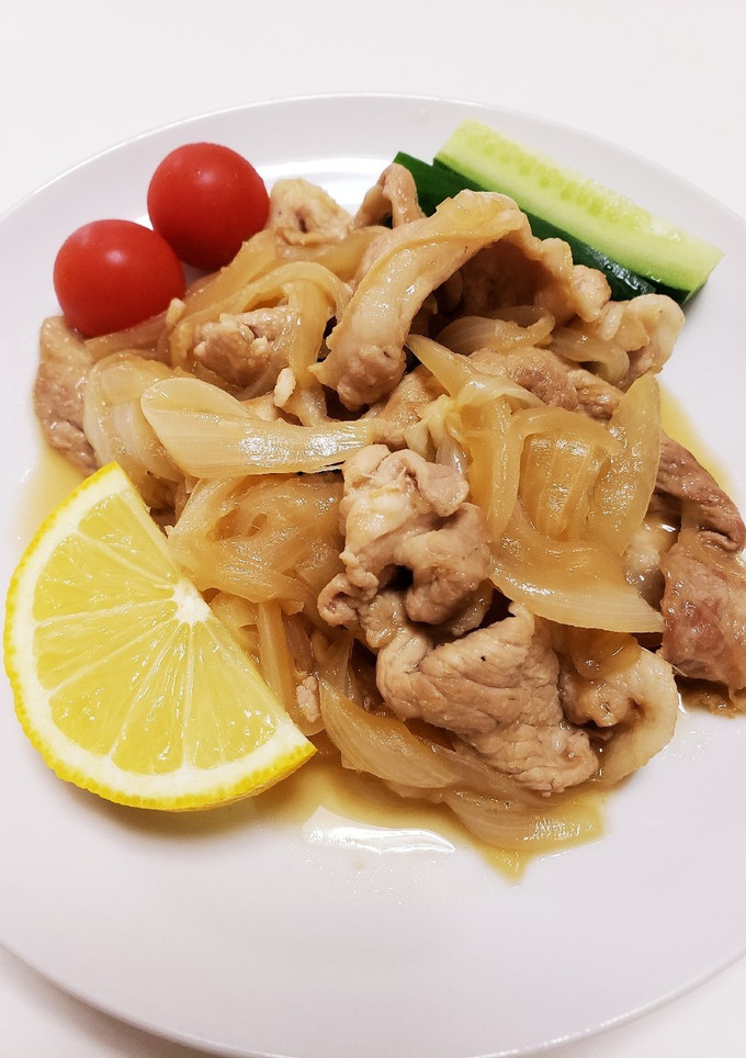 新玉ねぎと豚肉のさっぱり炒め★-レシピのメイン写真