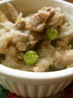 おろし鶏ごぼう煮♪-レシピのメイン写真