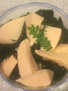 若竹煮(たけのことわかめの煮物)-レシピのメイン写真