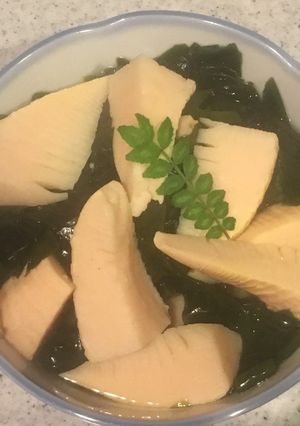 若竹煮（たけのことわかめの煮物）-レシピのメイン写真