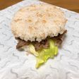 簡単焼肉とハンバーグライスバーガー