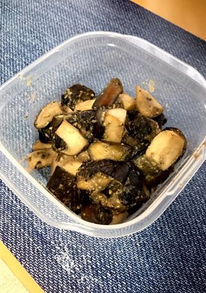 茄子とエリンギのみそポン炒め-レシピのメイン写真